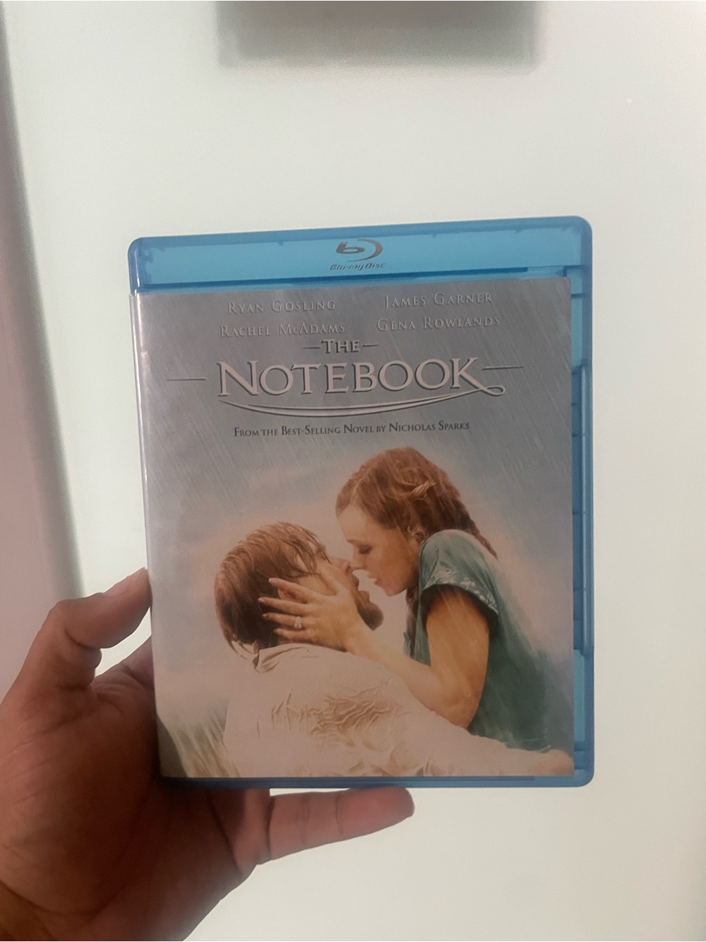 Blu-ray The Notebook Movie Disc — Blue Case